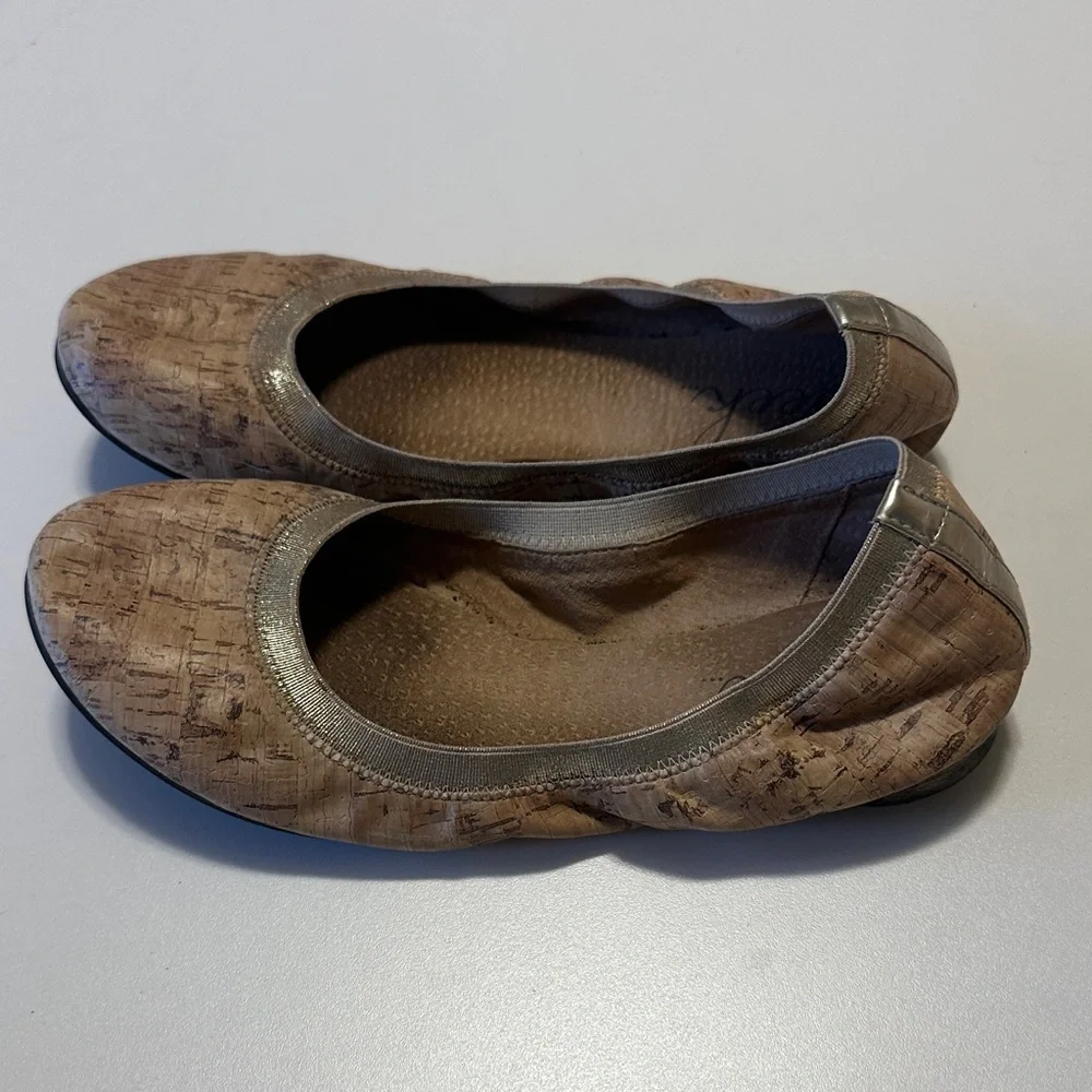 Peek Cork Slip-On Dress Shoes with Metallic Trim